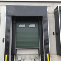 Abrigo de doca de carregamento de porta industrial de pvc
